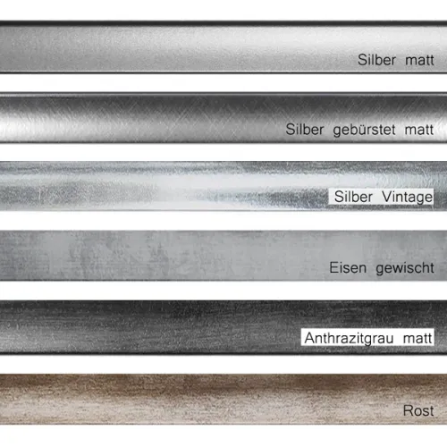 Artvera-Bilderrahmen Marco de plástico con documento, DIN A4 21x29,7 cm (A4)  - oro - Cristal estándar